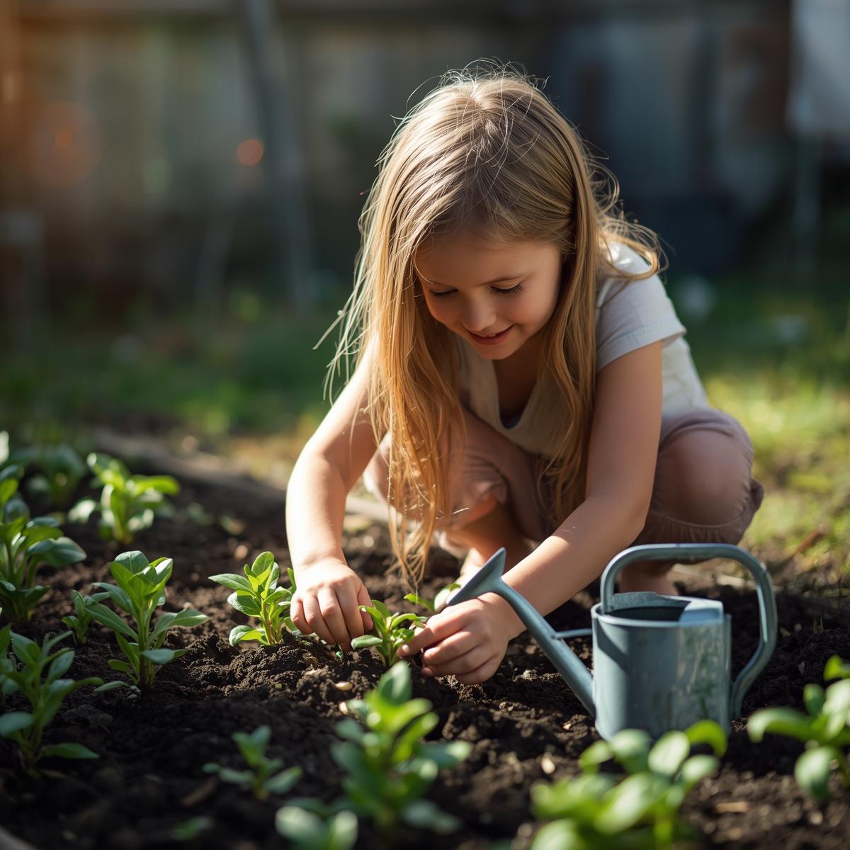 How Kids Can Start Gardening Easily