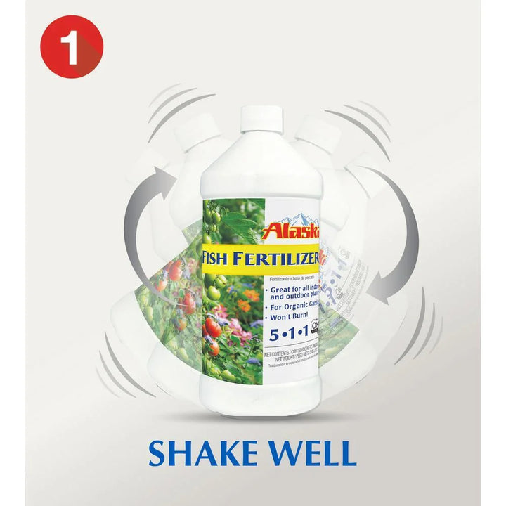 Fish Emulsion Fertilizer 5-1-1, 5-Gallon